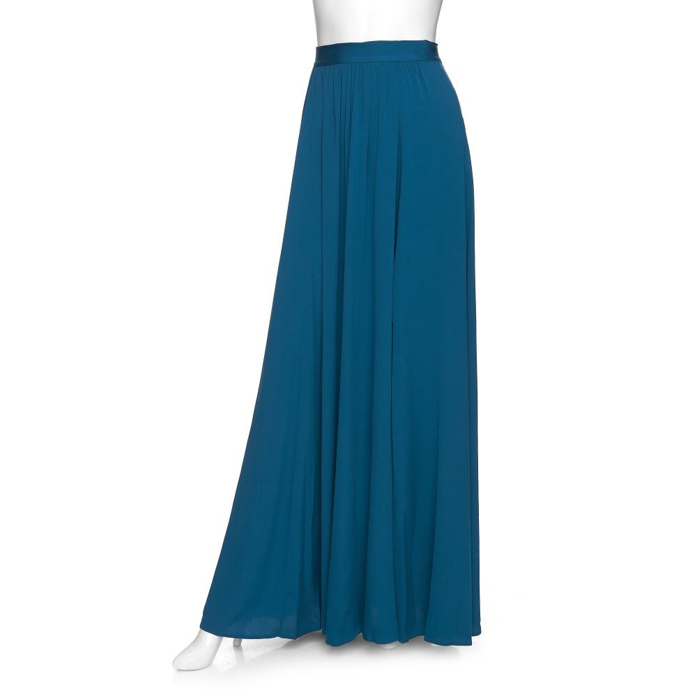 NWOT Rachel Zoe Vanessa Maxi Silk Skirt With Slit